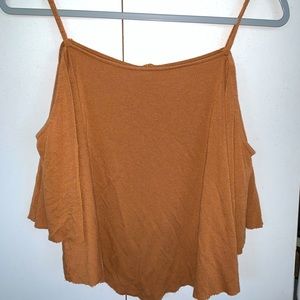 Flowy off-the-shoulder top